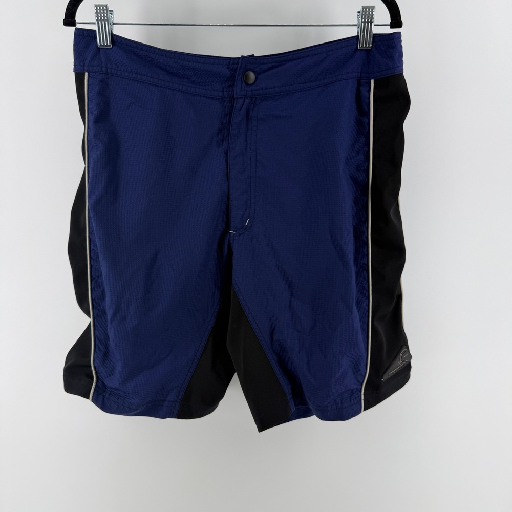 Cannondale‎ Terra Mens Mountain Bike Cycling Shorts Blue Black Nylon Size M